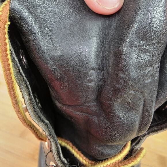 Red Wing Shoes Mens #699 LoggerMax Soft Toe Logger Leather Work Boots Size 8.5 - Picture 10 of 12